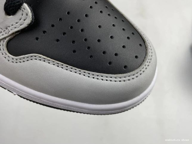 Cheap Smoke Light Grey 555088-035 Black Retro High 1 White Jordan Air 0724